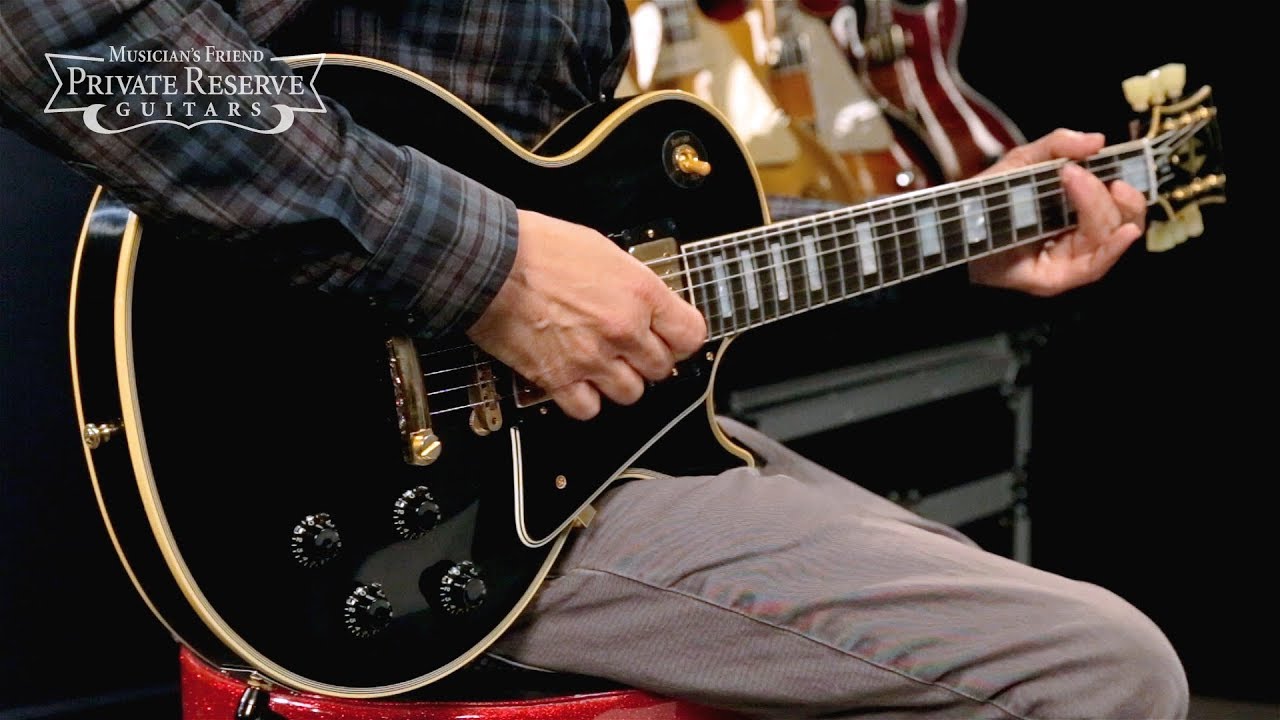 Gibson Custom VOS 1957 Les Paul Custom Electric Guitar