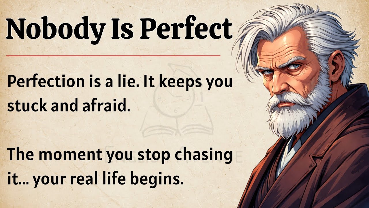 Nobody Is Perfect | Stop Comparing Yourself | Graded Reader | Improve Your English Fluency ✅️ 