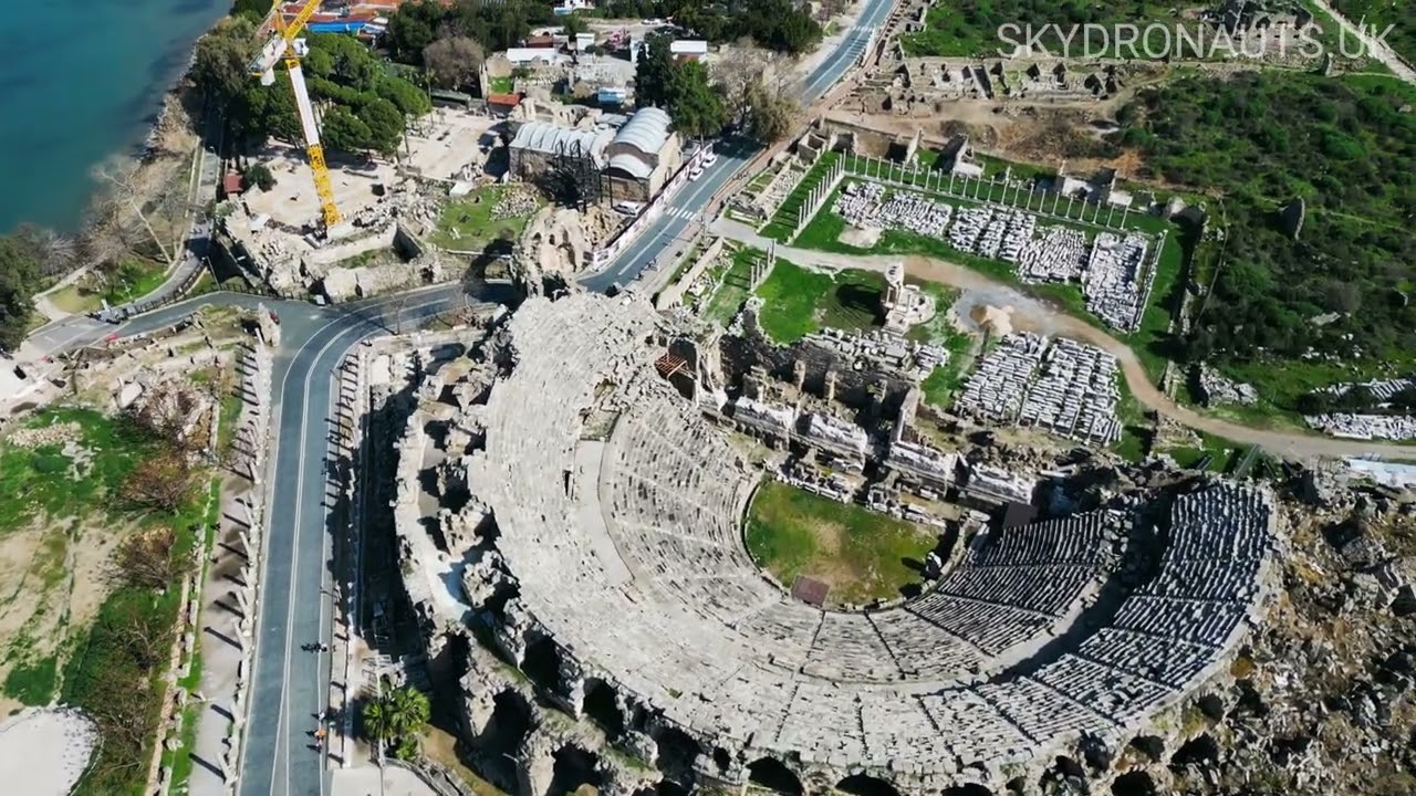Side Ancient City, Turkey - Skydronauts
