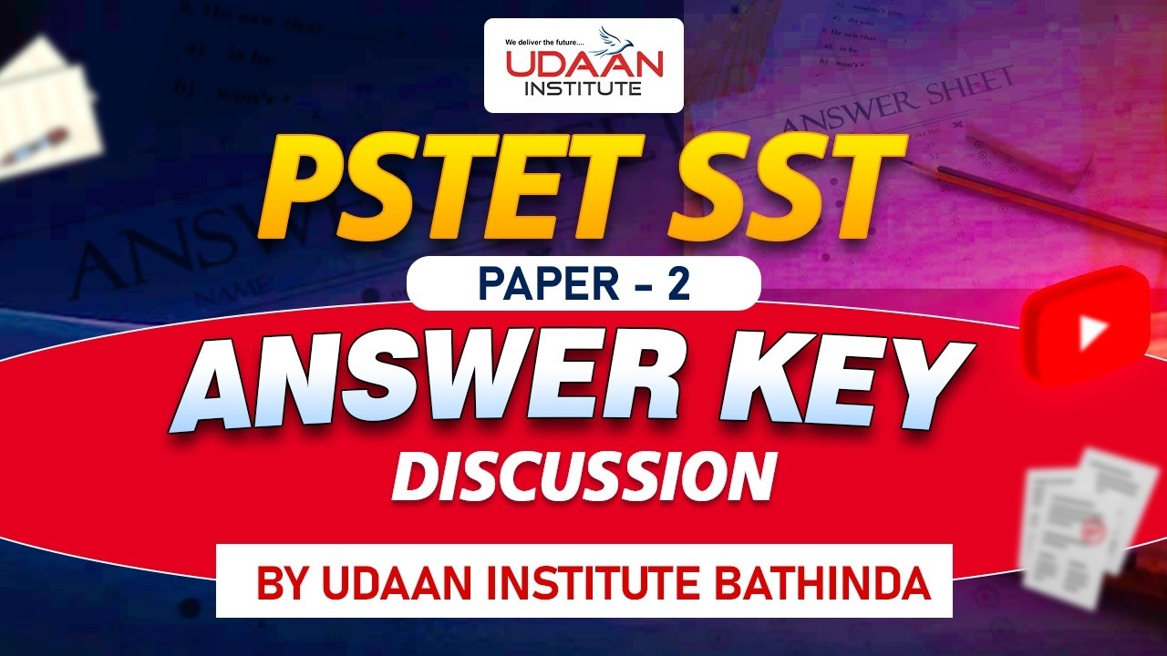 PSTET SST PAPER ANSWER KEY
