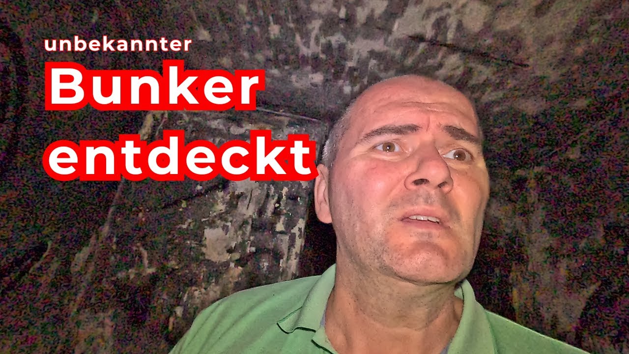 unbekannter Bunker (der Nazis?) entdeckt