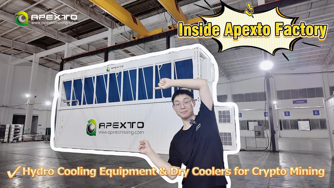Apexto Factory | Hydro Cooling for Crypto Mining