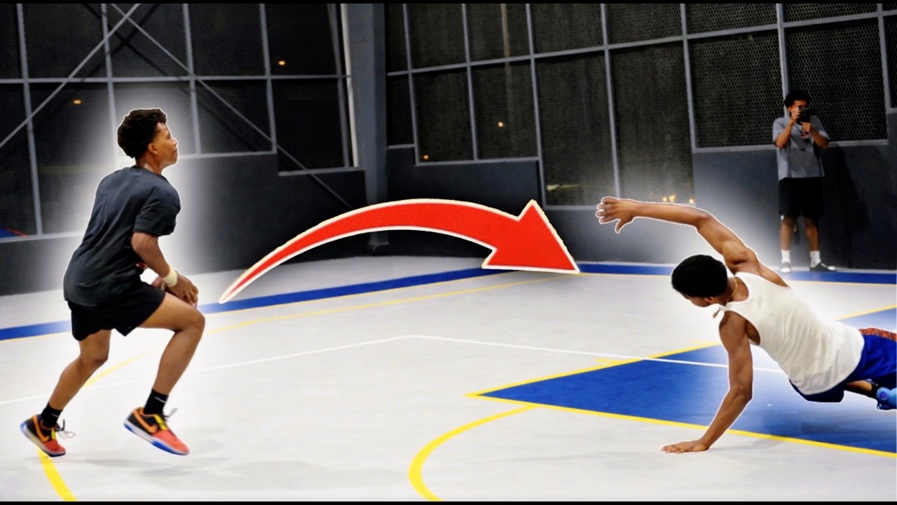 Este ANKLE BREAKER lo hizo tocar el piso | 1v1 Danilo vs Kenneth