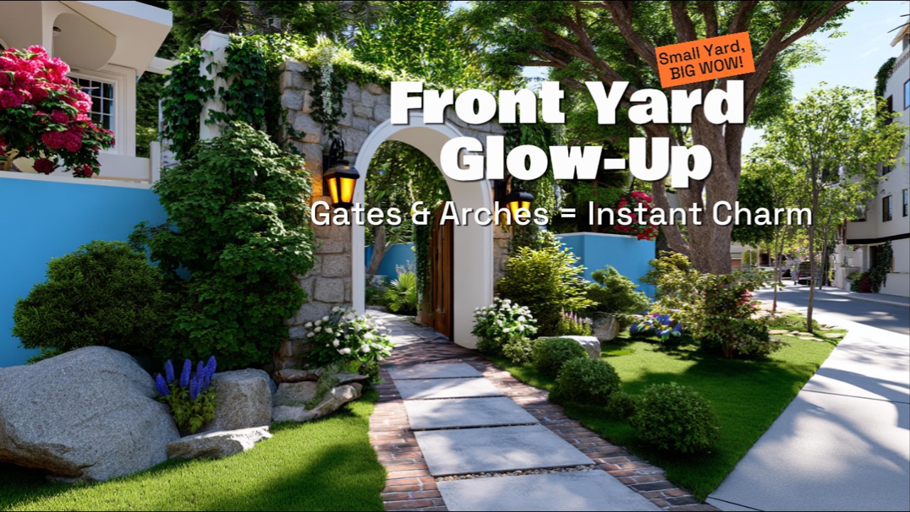 Transform Your Small Front Yard: Arches & Gates for Ultimate Curb Appeal (2025)