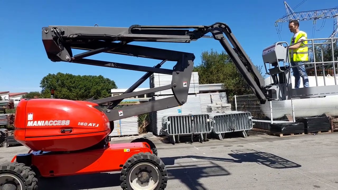 Plataforma articulada diésel 16m MANITOU 160 ATJ