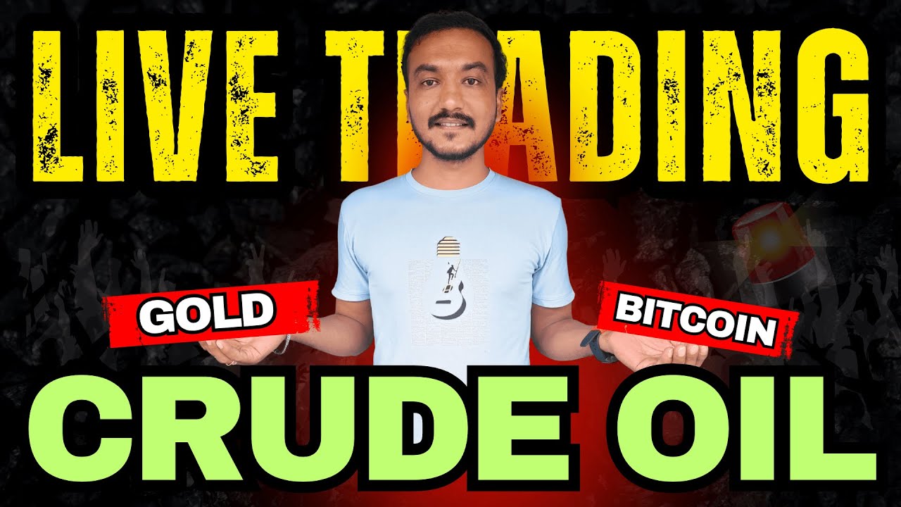 💵 Crudeoil Live Trading | XAUUSD Live Trading | BTC & Gold Live | 5 minit me profit book 😍
