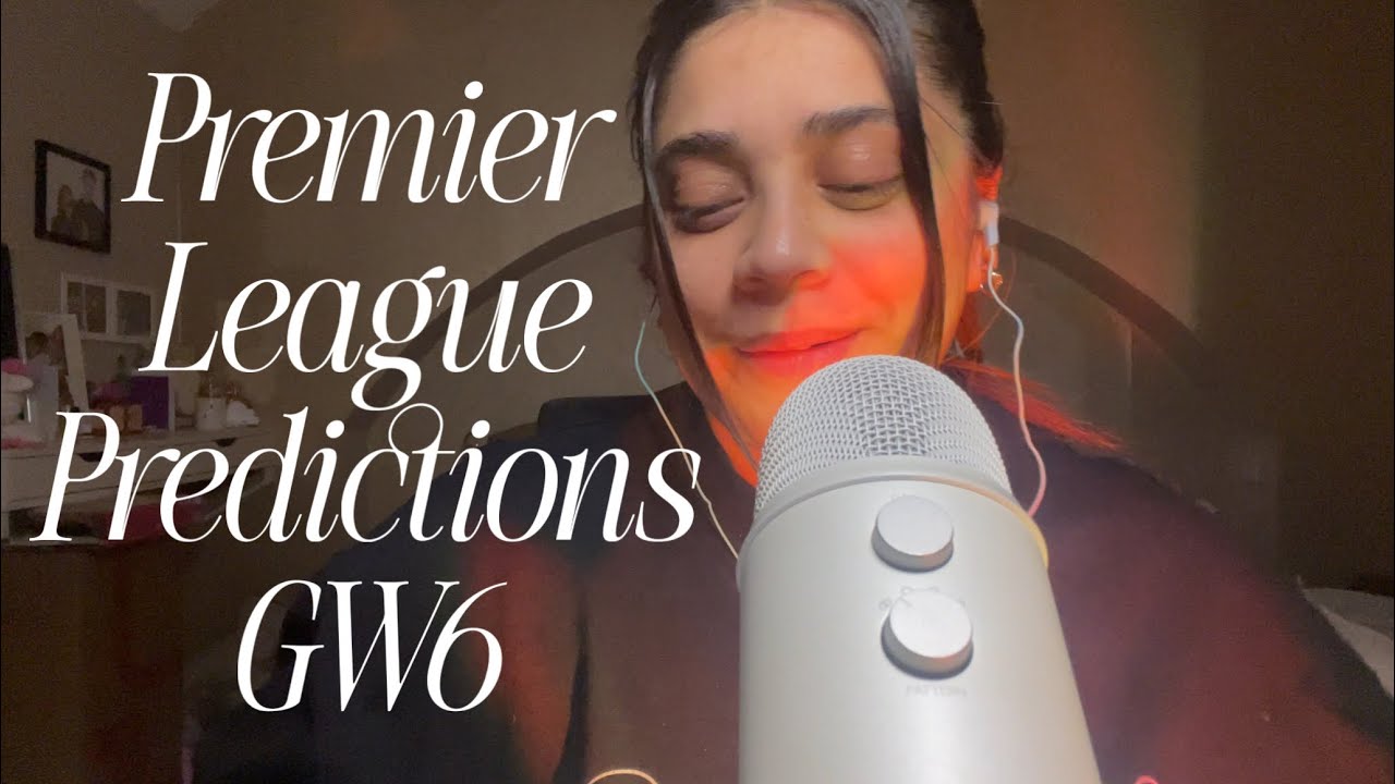 Predicting Premier League Results [ASMR]