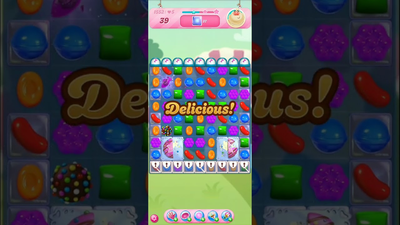 Candy Crush Saga Level 1551-1552