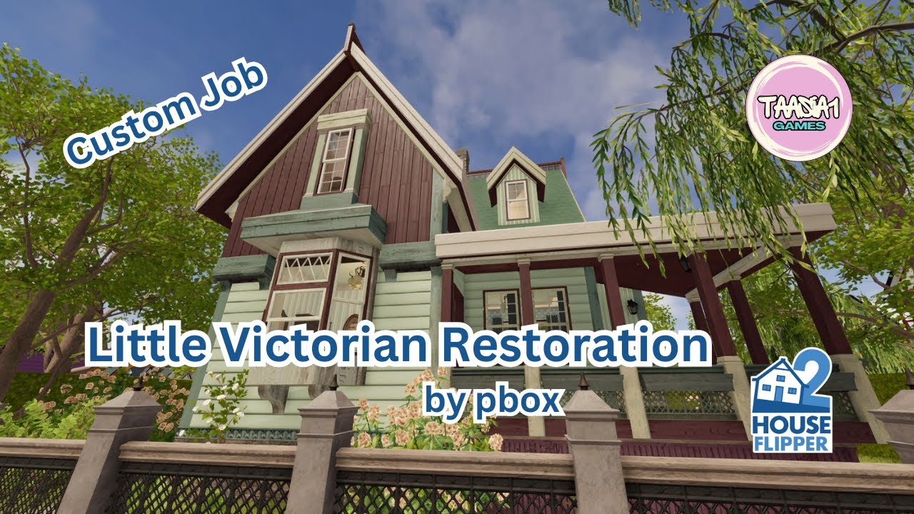 House Flipper 2 | Little Victorian Restoration  | Before and After | Longplay, No Commentary