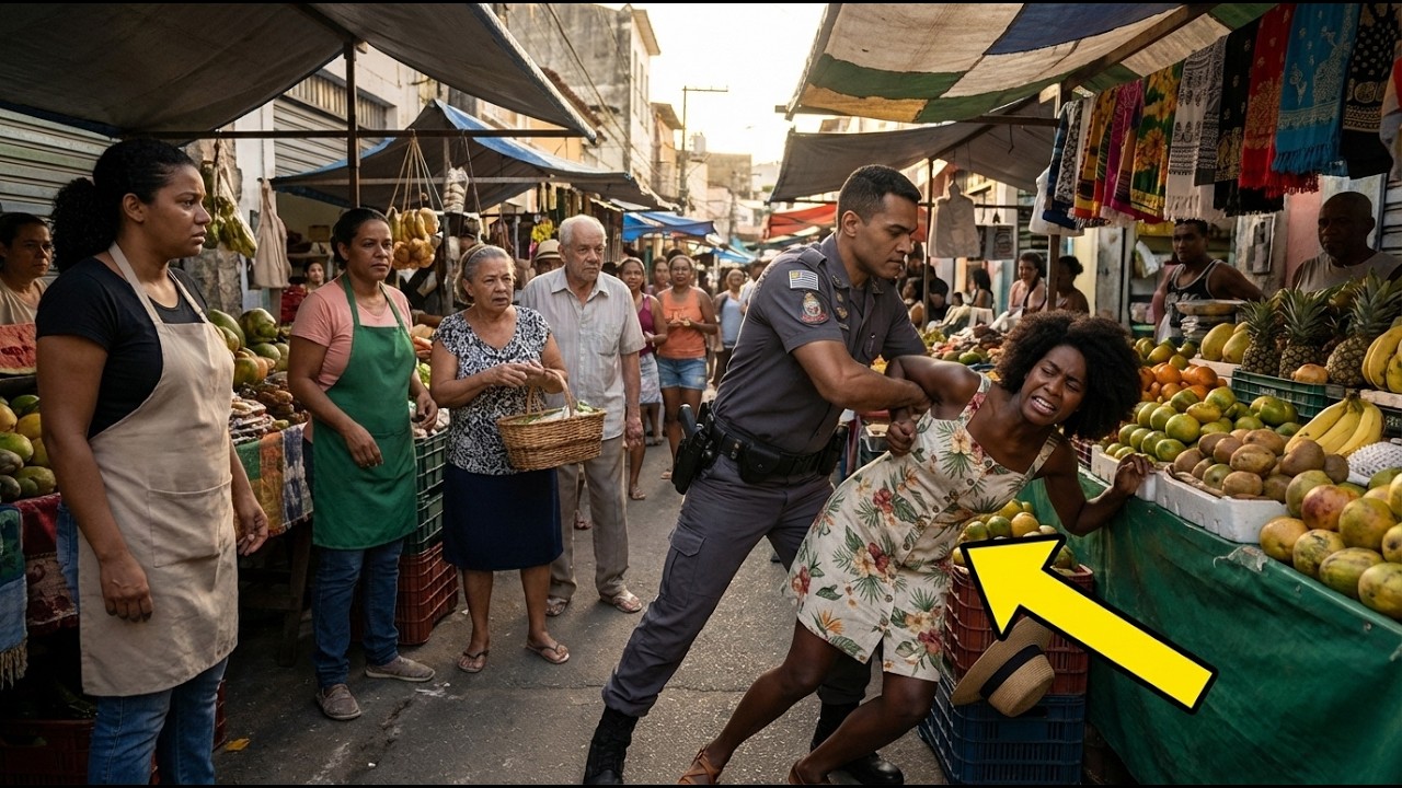 O policial de trânsito exigiu propina da mulher no carro velho, sem saber que a irmã dela era