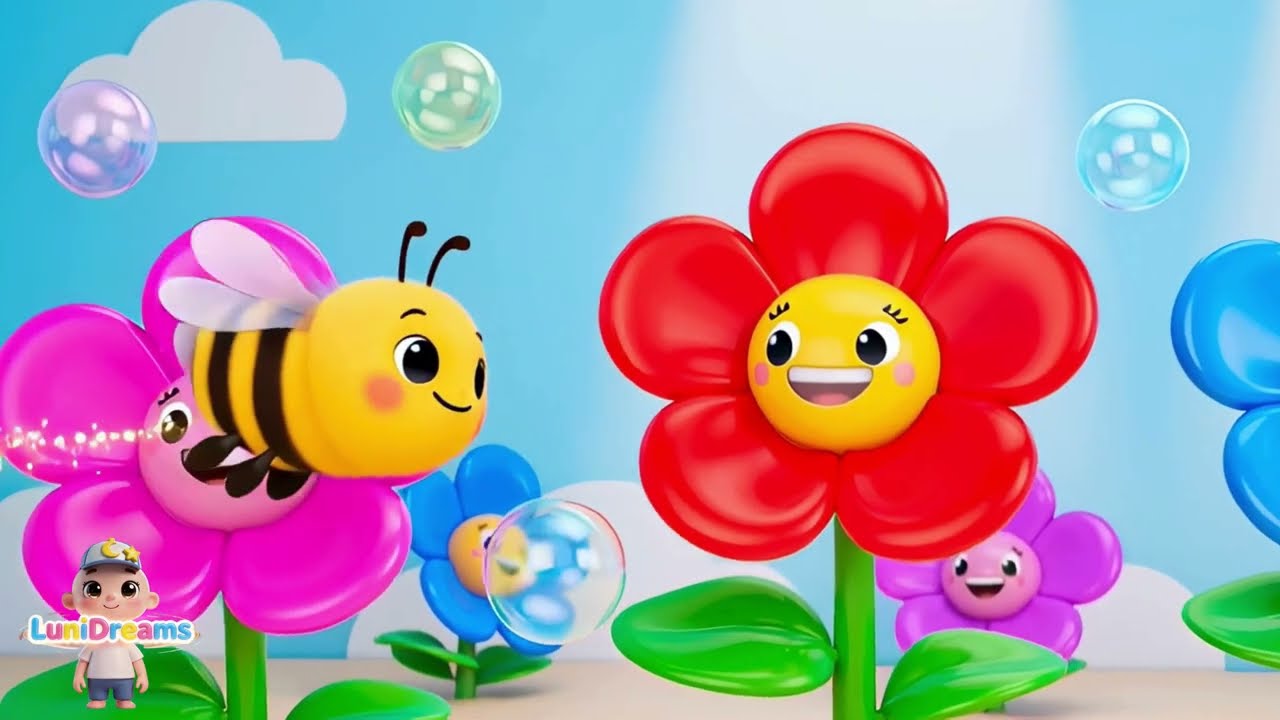 Buenos Días Bebé ☀️ Música Alegre y Relajante para Despertar | Dibujos Coloridos para Bebés