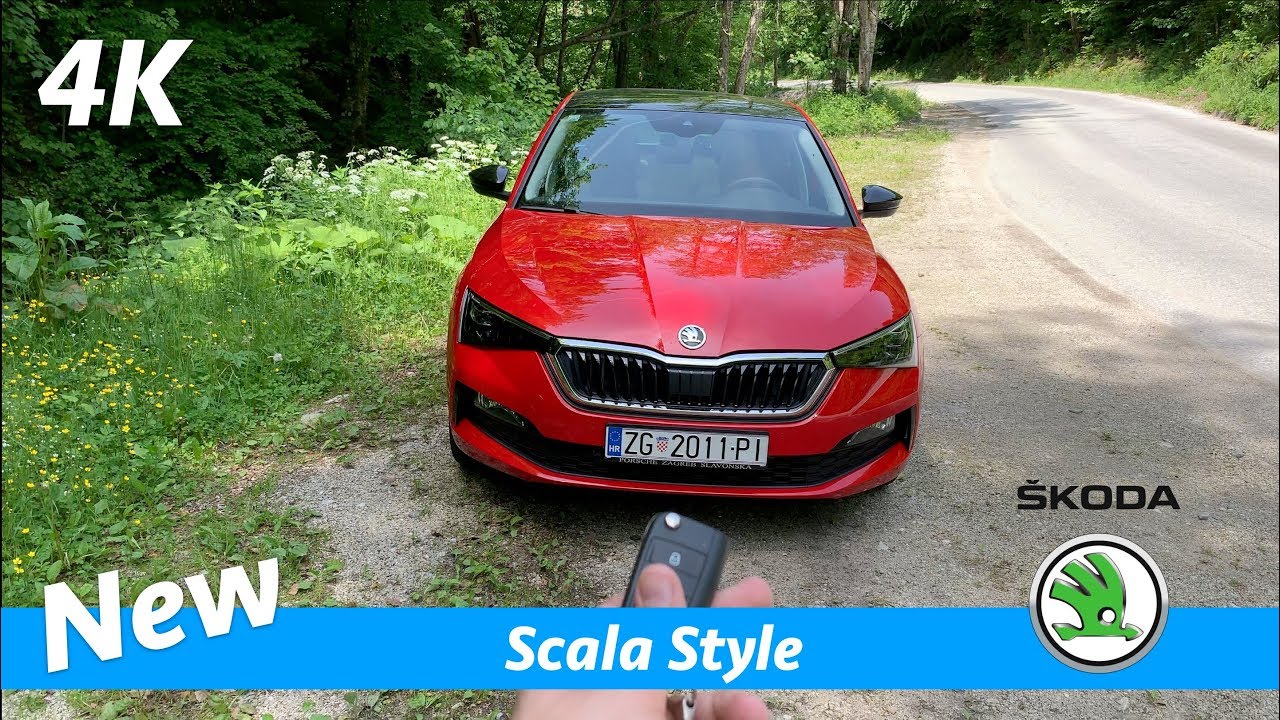Škoda Scala 2019 Style - первый полный углубленный обзор в 4K | Интерьер - экстерьер