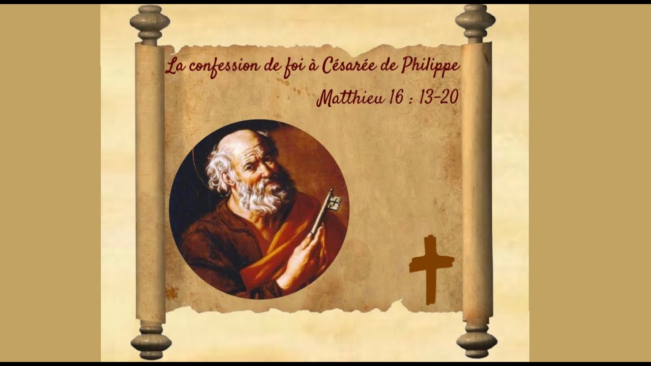 21- La confession de foi à Césarée de Philippe / Catéchisme donné par le Père Frédéric Guigain