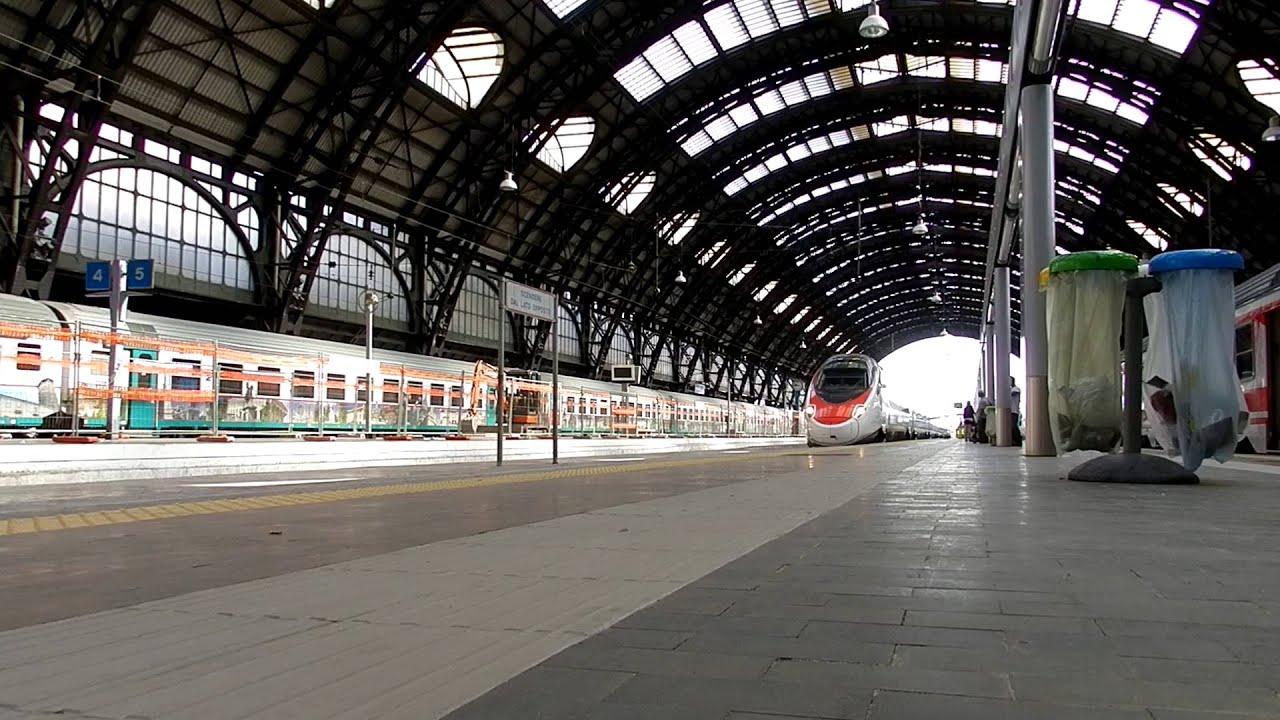 Pendolino ETR 610 in Arrivo a Milano Centrale