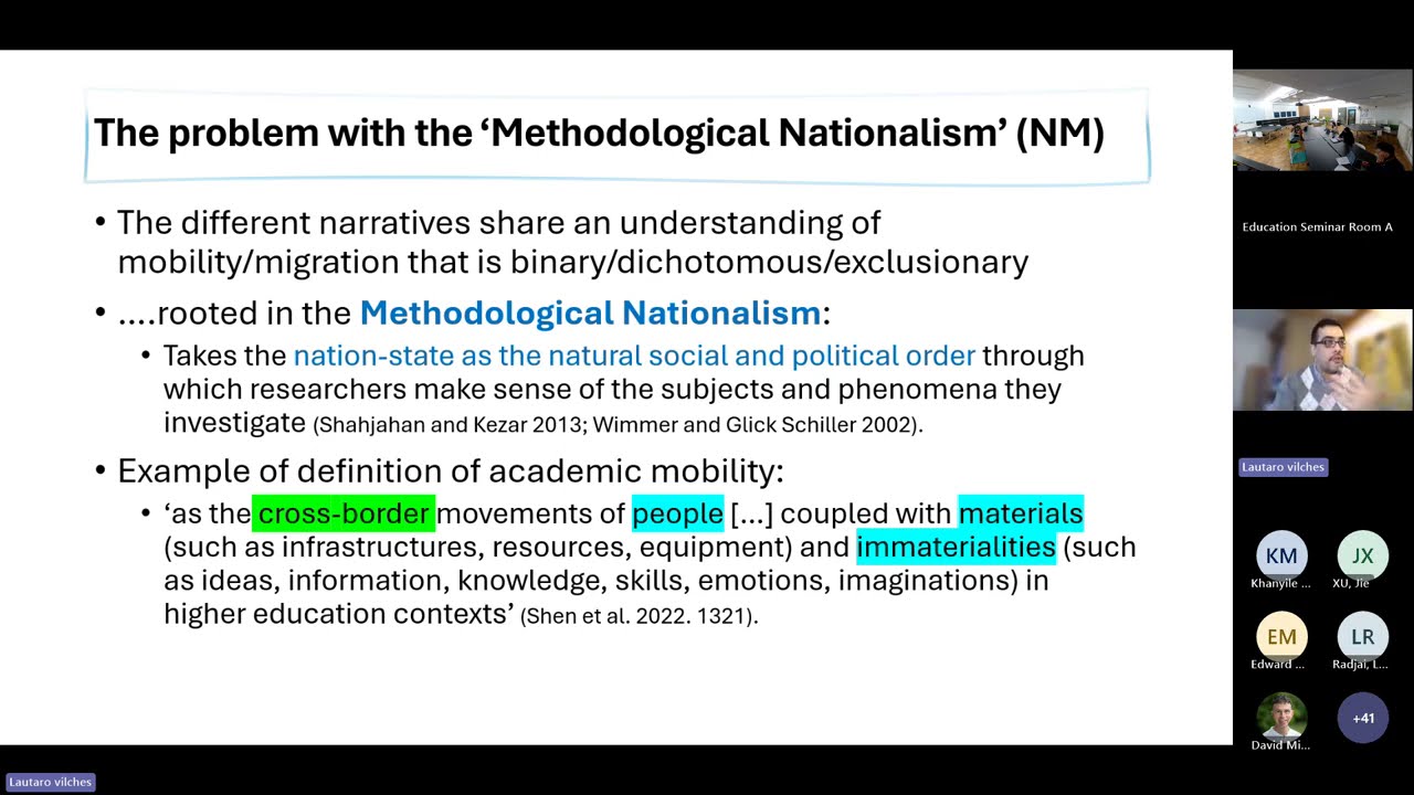 Who's an (im)mobile academic? Thinking within & beyond the nation-state