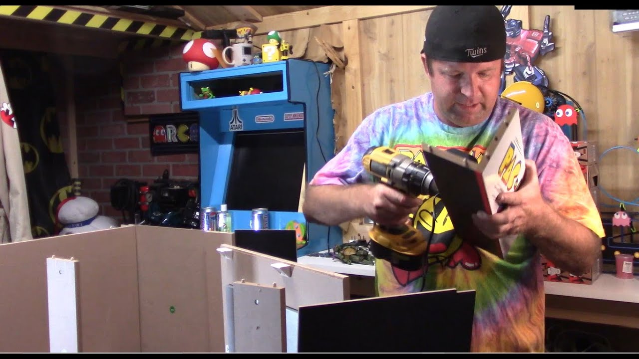 Arcade1Up Pac-Man Light-Up Marquee Install