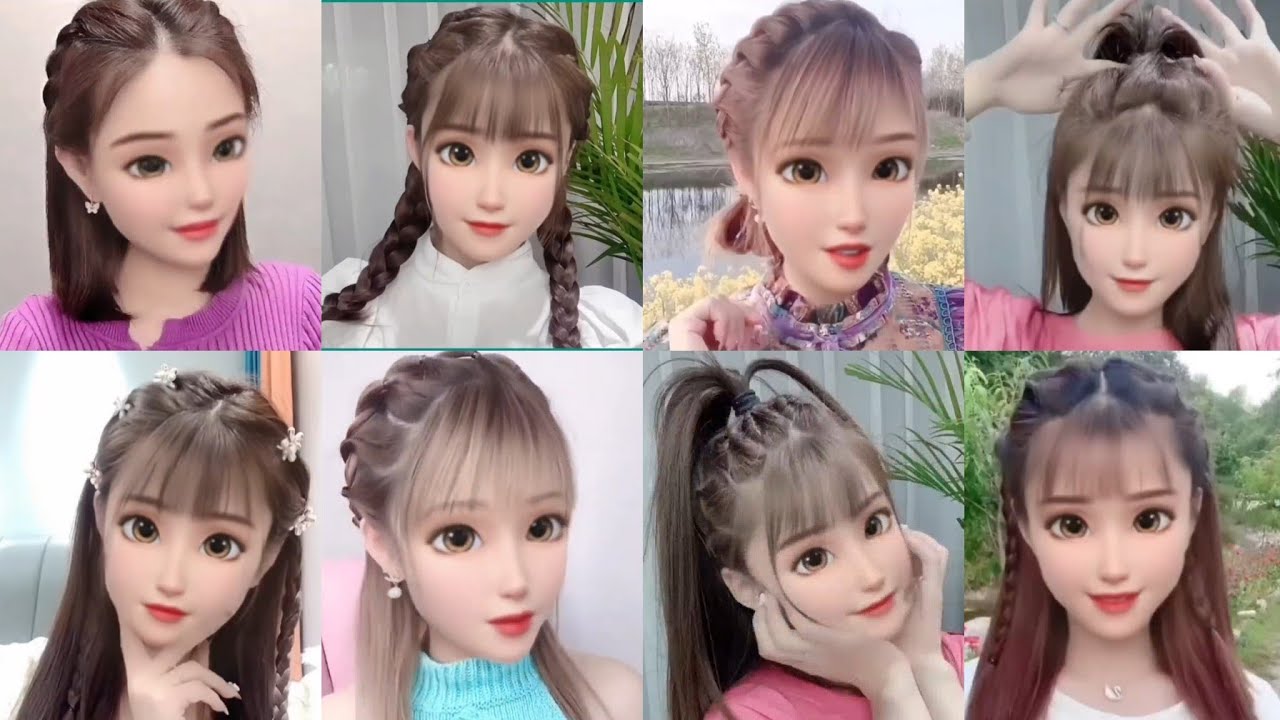 Quick & Easy Korean Style for Girls|Cute Hairstyle Tutorial