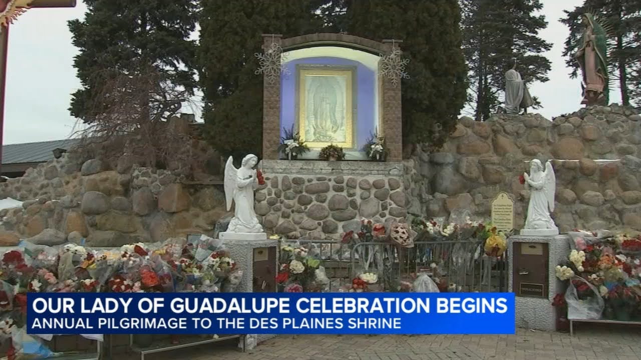 'Beautiful experience': Thousands begin flocking to Shrine of Our Lady of Guadalupe in Des Plaines