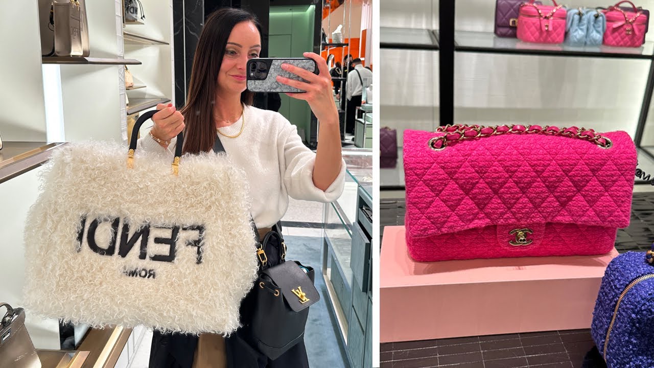 NEW BAGS 🔥 Luxury Shopping In LONDON 2022 ft. Chanel, LV, YSL, Dior, Prada, FENDI & More