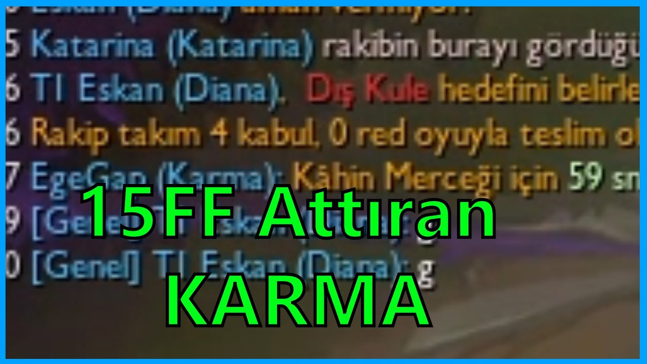 TR MASTER ELO DA 15 FF ATTIRMAK | SOLO SUPPORT OYNAMAK