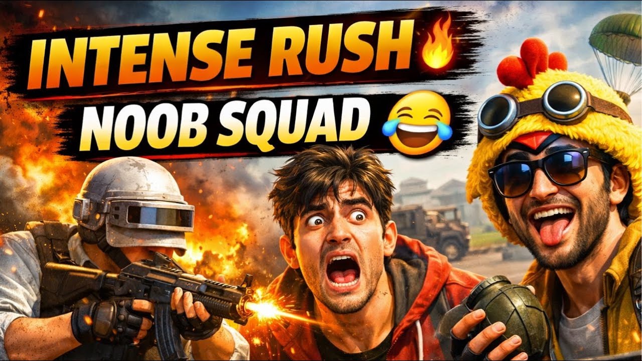 BGMI Live Now | Full Rush & Clutch Fights 😱 Conqueror Lobby OP Gameplay | Hindi