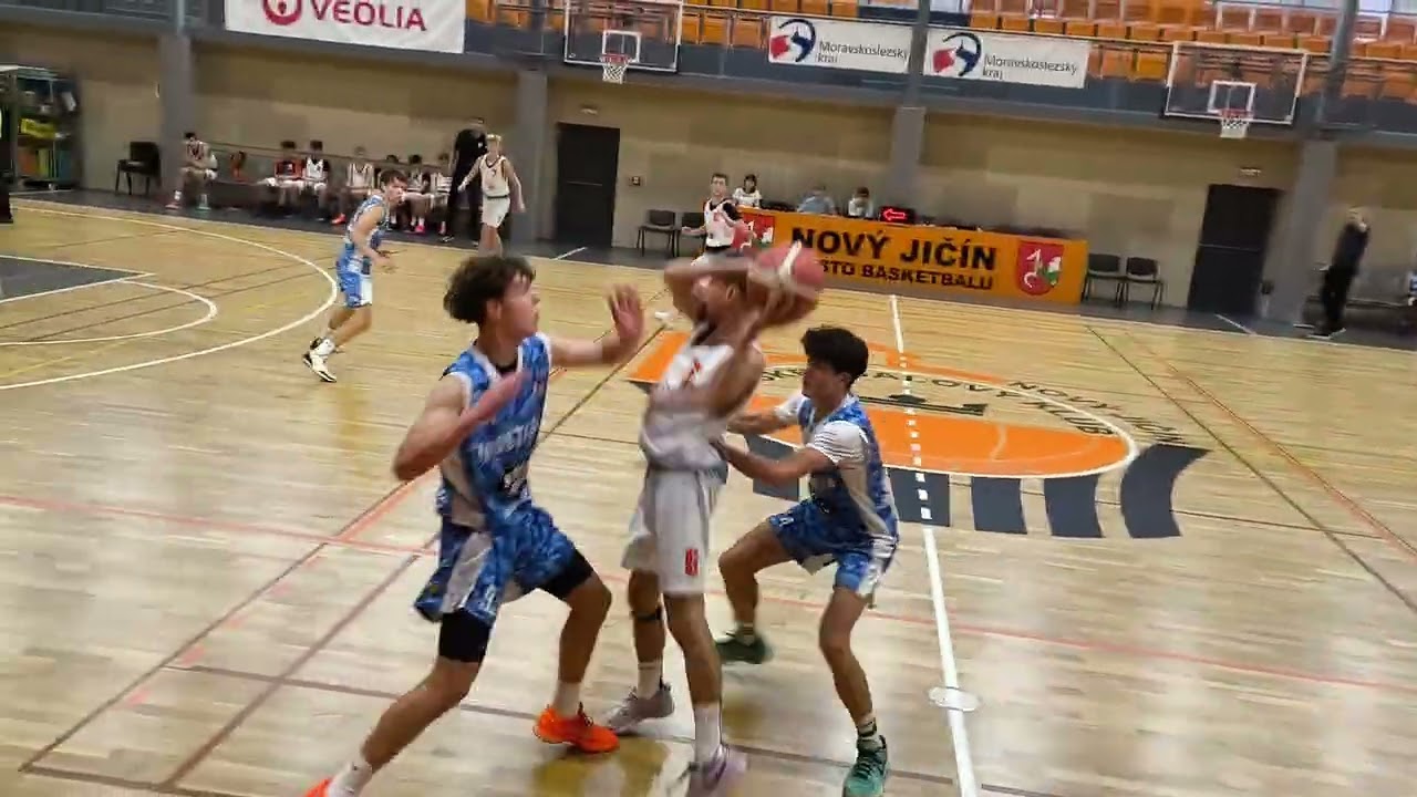 BC Nový Jičín vs NH Ostrava  - 2. čtvrtina | Změna tempa! | AliDa-basket