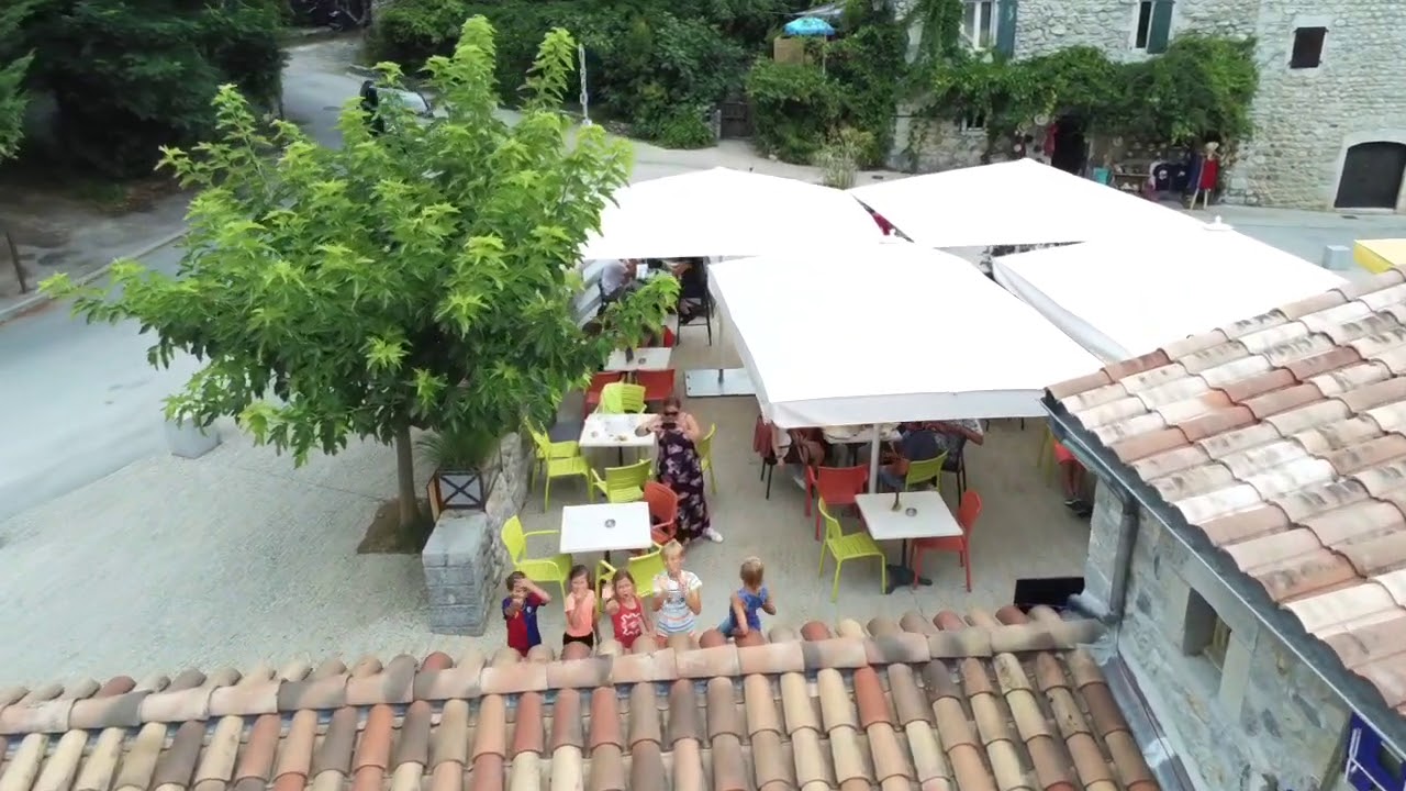 HOTEL BAR  CAFE  LA GARENNE  A LA BAUME  SUD ARDECHE FRANCE