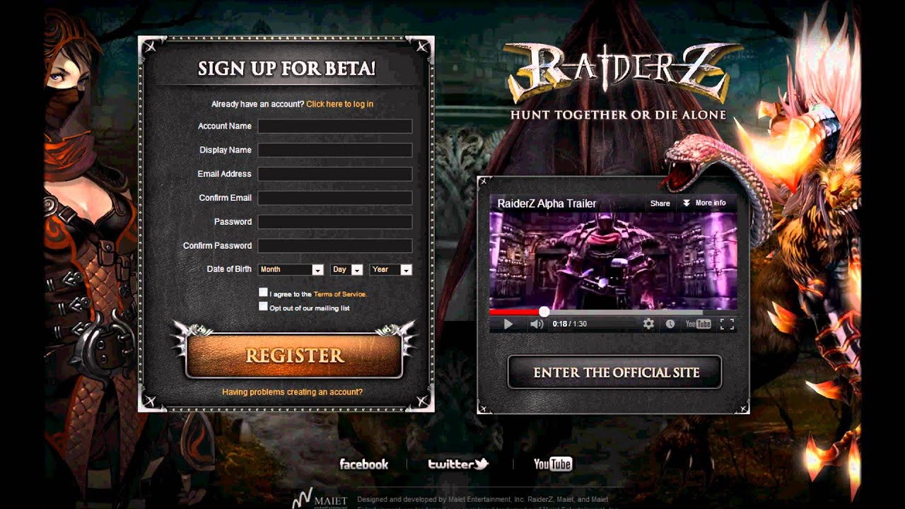 RaiderZ Closed Beta Key Giveaway [Augest 3rd]