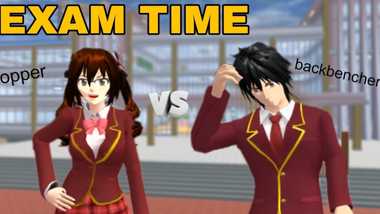 Types Of People During Exam  / Sakura School Simulator
