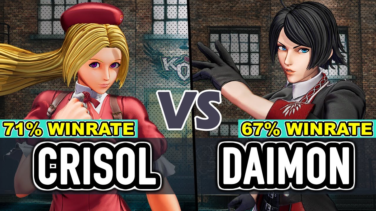 KOF XV ▰ CRISOL (Hinako/Whip/Mai) vs DAIMON (Elisabeth/Dolores/Chris) ▰ The King of Fighters XV