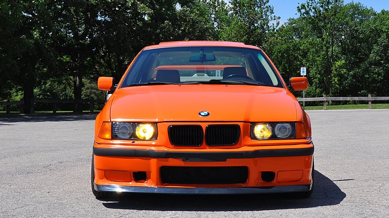 Two Scrap Cars Become A Daily Driver! - Orange E36 Build  - 1998 BMW 328i