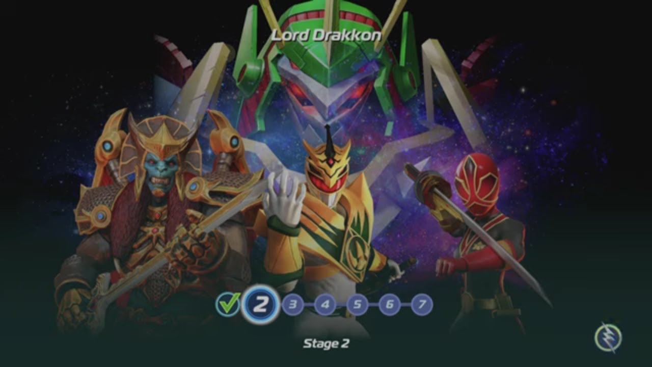 Power Rangers Battle For The Grid Lord Drakkon, Goldar Alt., Lauren Alt. In Arcade Mode