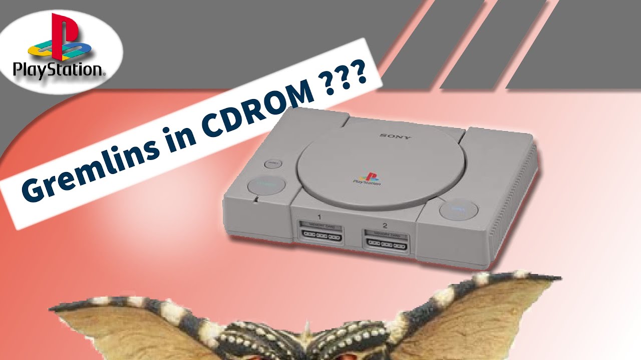 SONY Playstation 1 - try to fix CDROM Drive