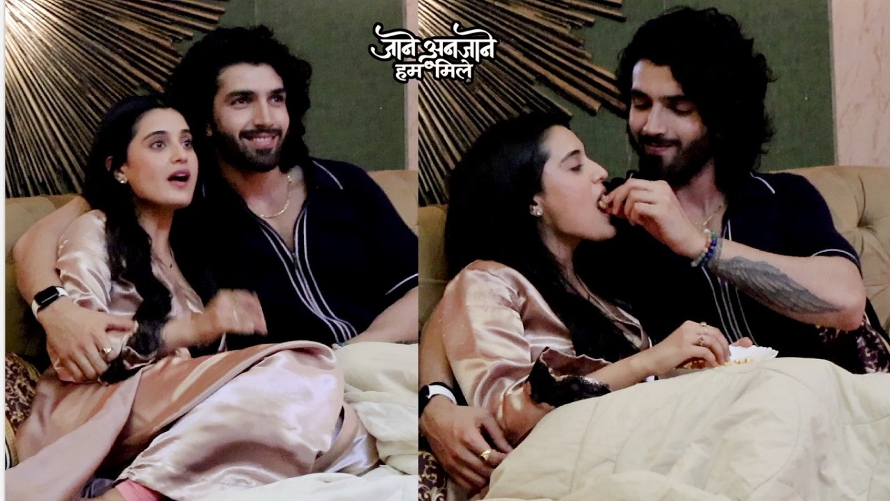 Jaane Anjaane Hum Mile Today Episode - Reet Aur Raghav Cute Romance While Watching World Cup Finale