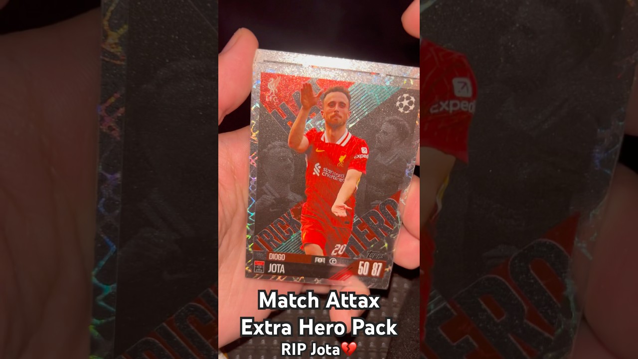 #ep7 Match Attax Extra 24/25 #topps #matchattax #matchattaxextra #packopening #diogojota #rip