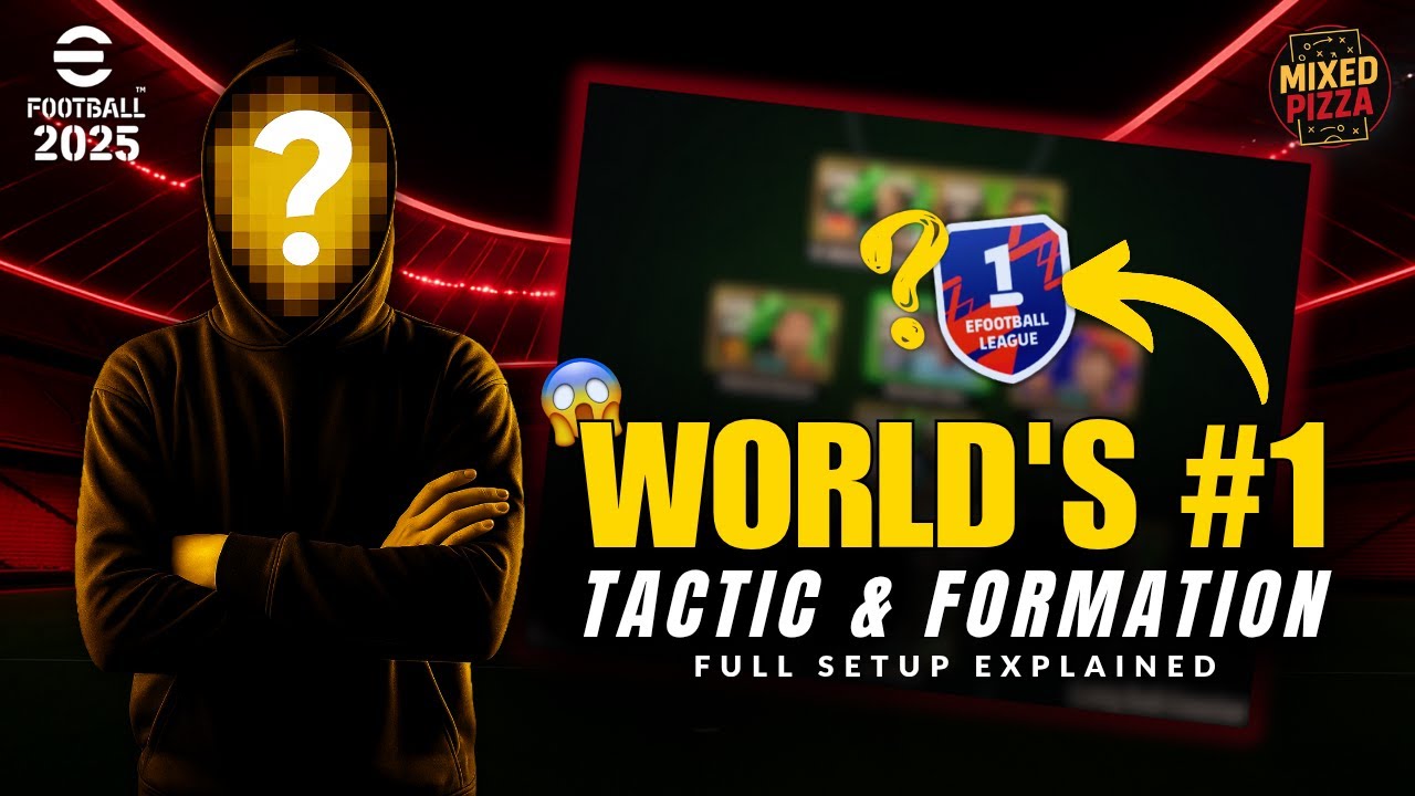 RANK #1 META Tactic In eFootball™2025 - Long Ball Counter | Full Setup & Tips