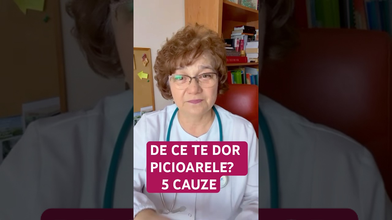 Te dor picioarele? Poate fi varice, arterită sau hernie de disc #durerepicioare #sanatate #drDeakEva