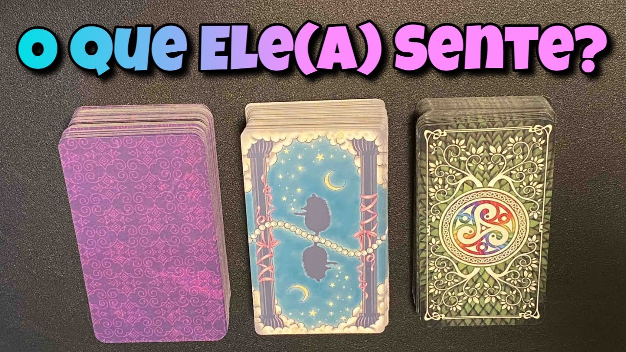 O Que Ele(a) Sente Por Mim? (Amor) ⭐ Escolha Uma Opção 💗 Leitura Tarot Oráculos