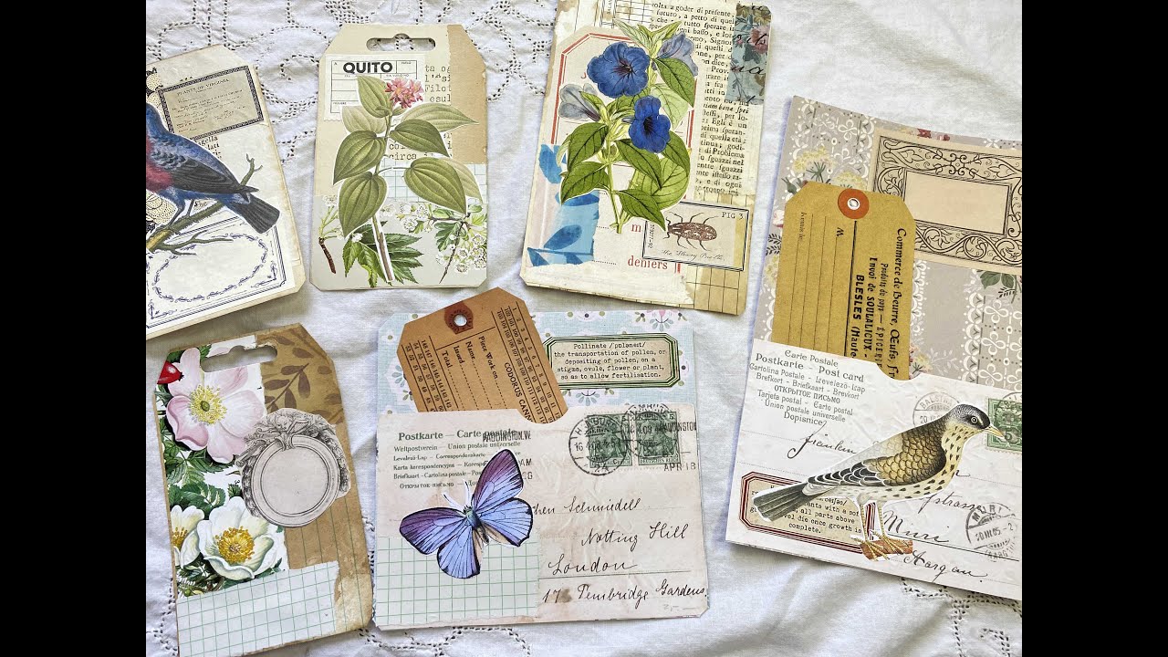 Craft with me | bits and bobs | crafting from my 'to do' basket