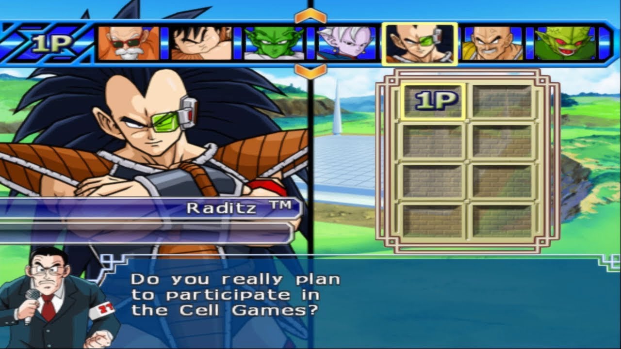 DBZ: Budokai Tenkaichi 3 (PS2) walkthrough - Raditz