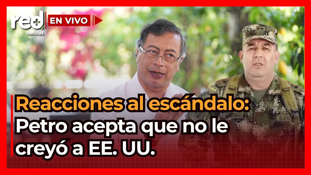 Presidente Gustavo Petro ACEPTA que ya había sido advertido por Estados Unidos sobre su general