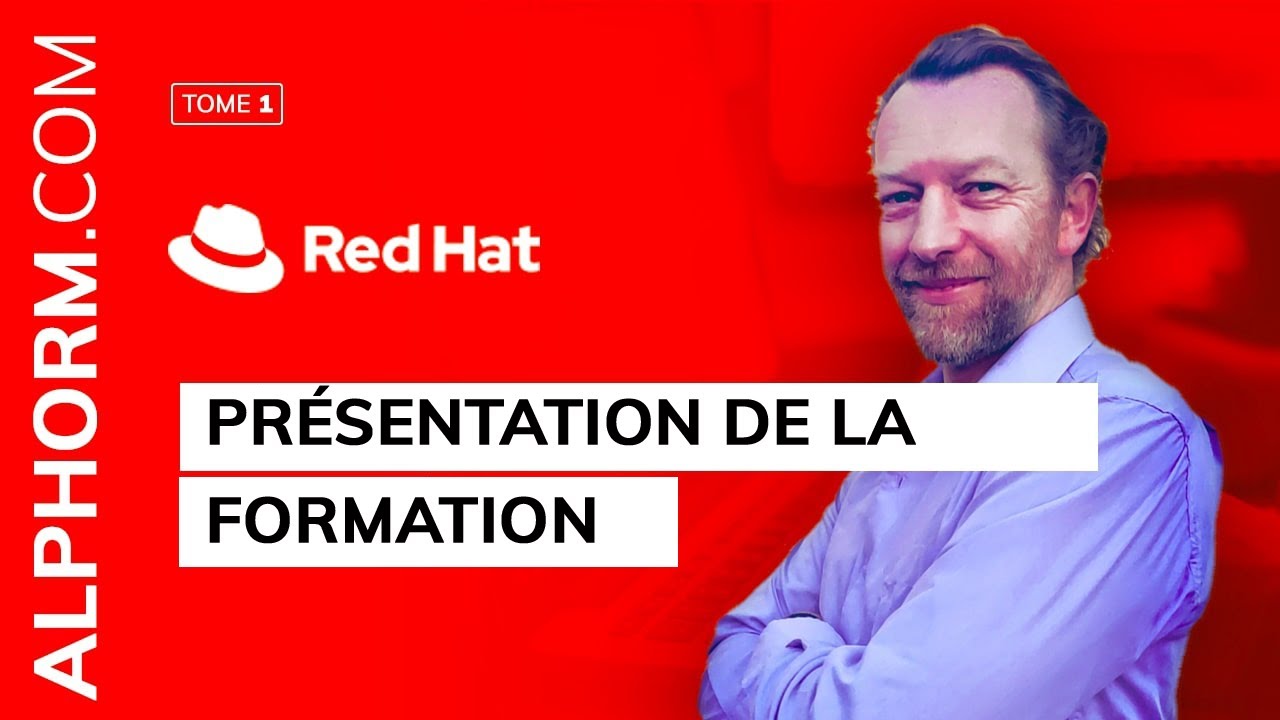 Vidéo présentation de la formation Red Hat Enterprise Linux 1/2