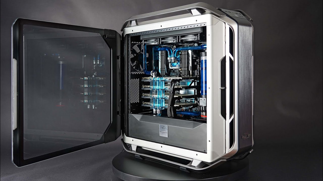 BIZON Z5000 Design Demo - Intel Core i9, Dual Xeon, 4x GPU &ndash; Liquid-cooled AI, Rendering Workstation