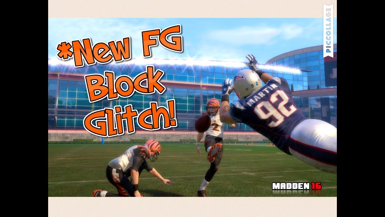 HOW TO BLOCK FIELD GOALS IN MADDEN 16!! FG Block Glitch