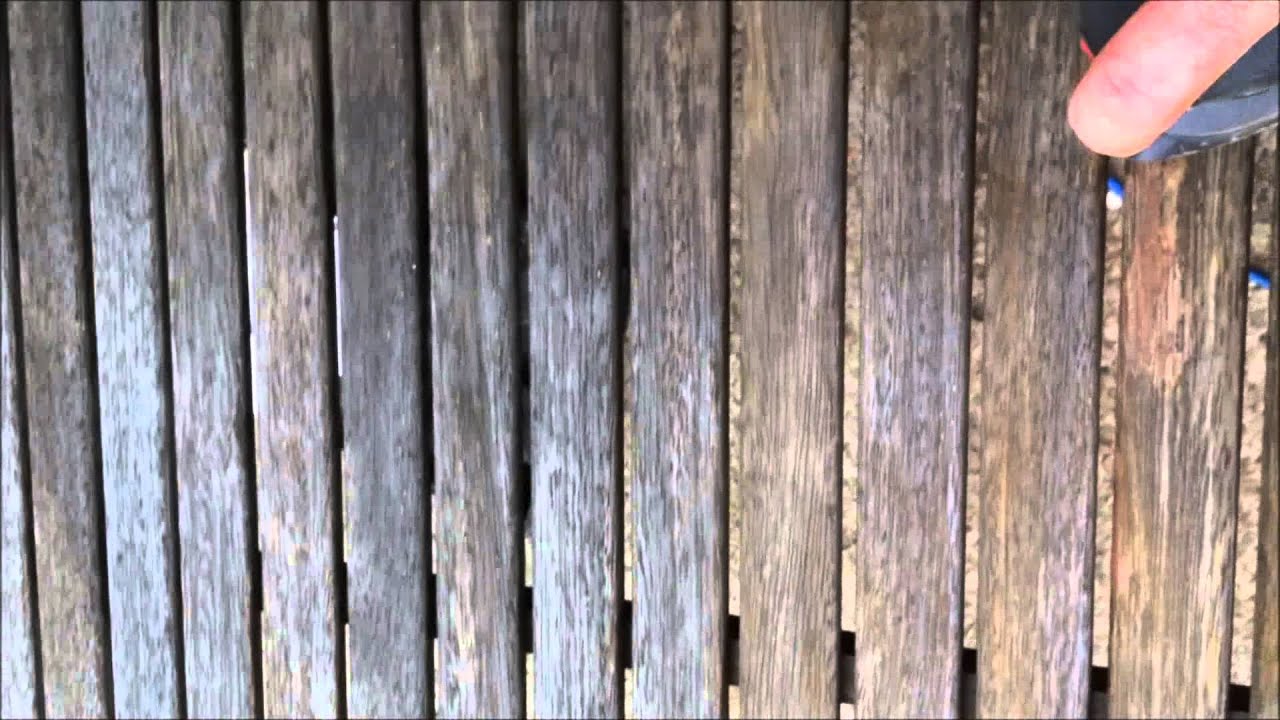 Restoring Outdoor Furniture - Table