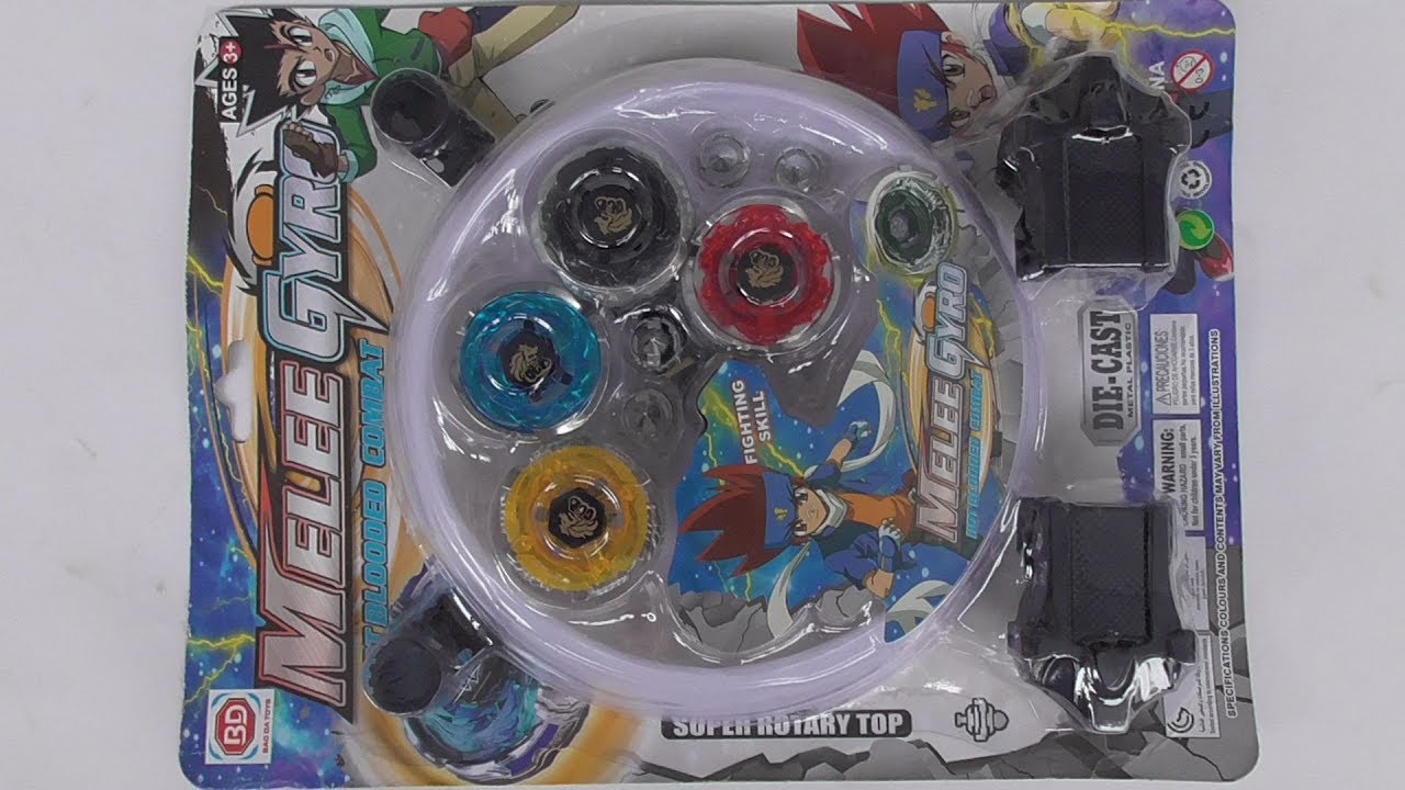 Melee Gyro ของเล่นชุดลูกข่างเหล็ก