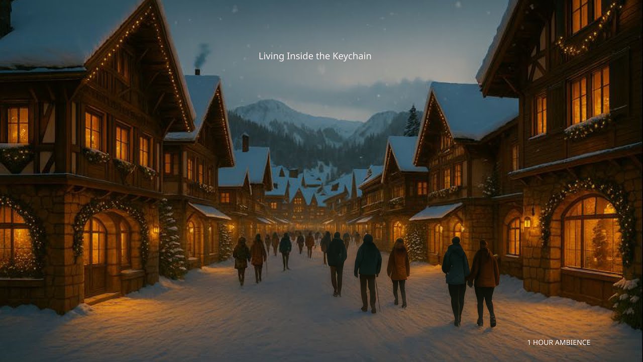 🎬 A Winter Kingdom on a Keychain — A Gentle Hour | 1hr | LuxePause