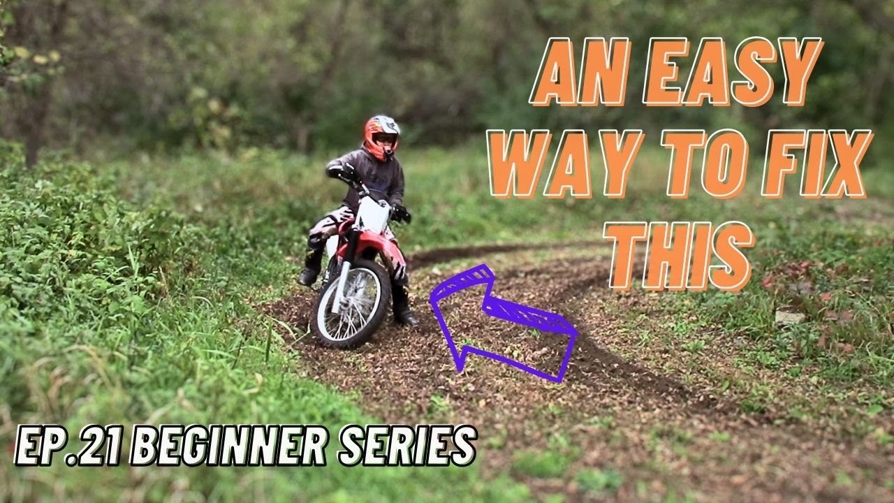 How To Turn A Dirt Bike Without Falling or Losing Traction [Ep21]