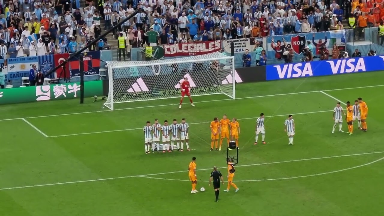 Wout Weghorst goal vs Argentina from different angle