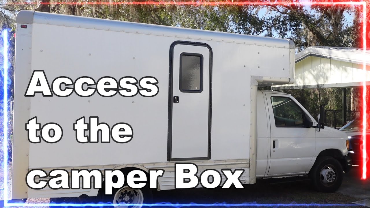 Box Truck RV Door Installation